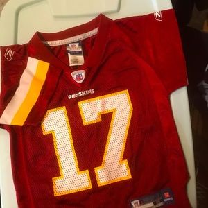 Redskins J. Campbell 17 NFL Equipment Reebok Jersey